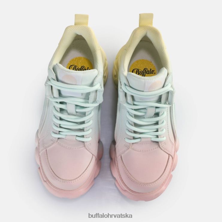 pastelna mješavina Buffalo cld corin gradient tenisice niske veganske |tenisice TDD6T138